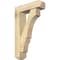 Ekena Millwork Balboa Craftsman Rough Sawn Bracket w/ Offset Brace, Douglas Fir, 6"W x 20"D x 32"H BKT0604X20X32BOA04RDF - alternate 1